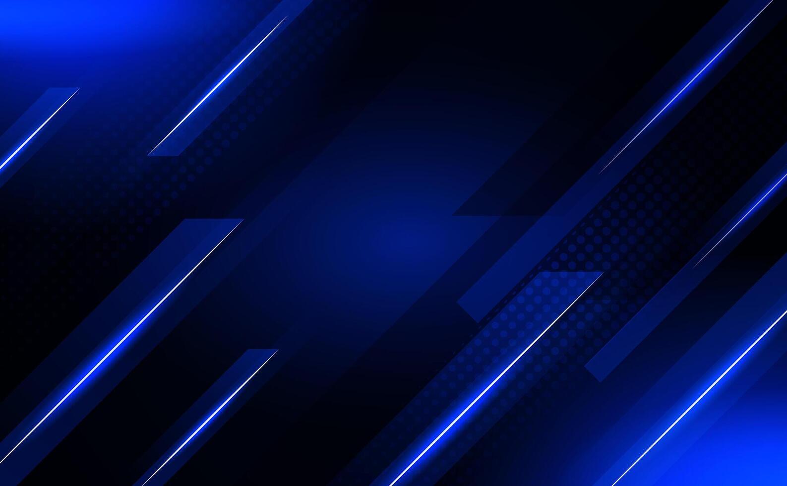 Modern technology style blue background vector