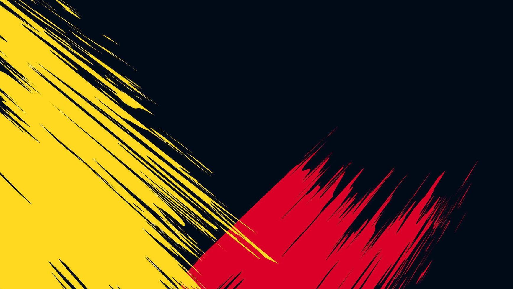 Modern red yellow background on dark background 46651575 Vector Art at