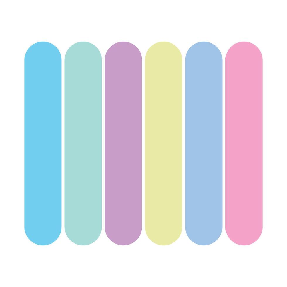 color palette template, Abstract color palette banner vector