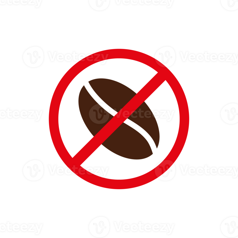 Non caffeine silhouette icon. png