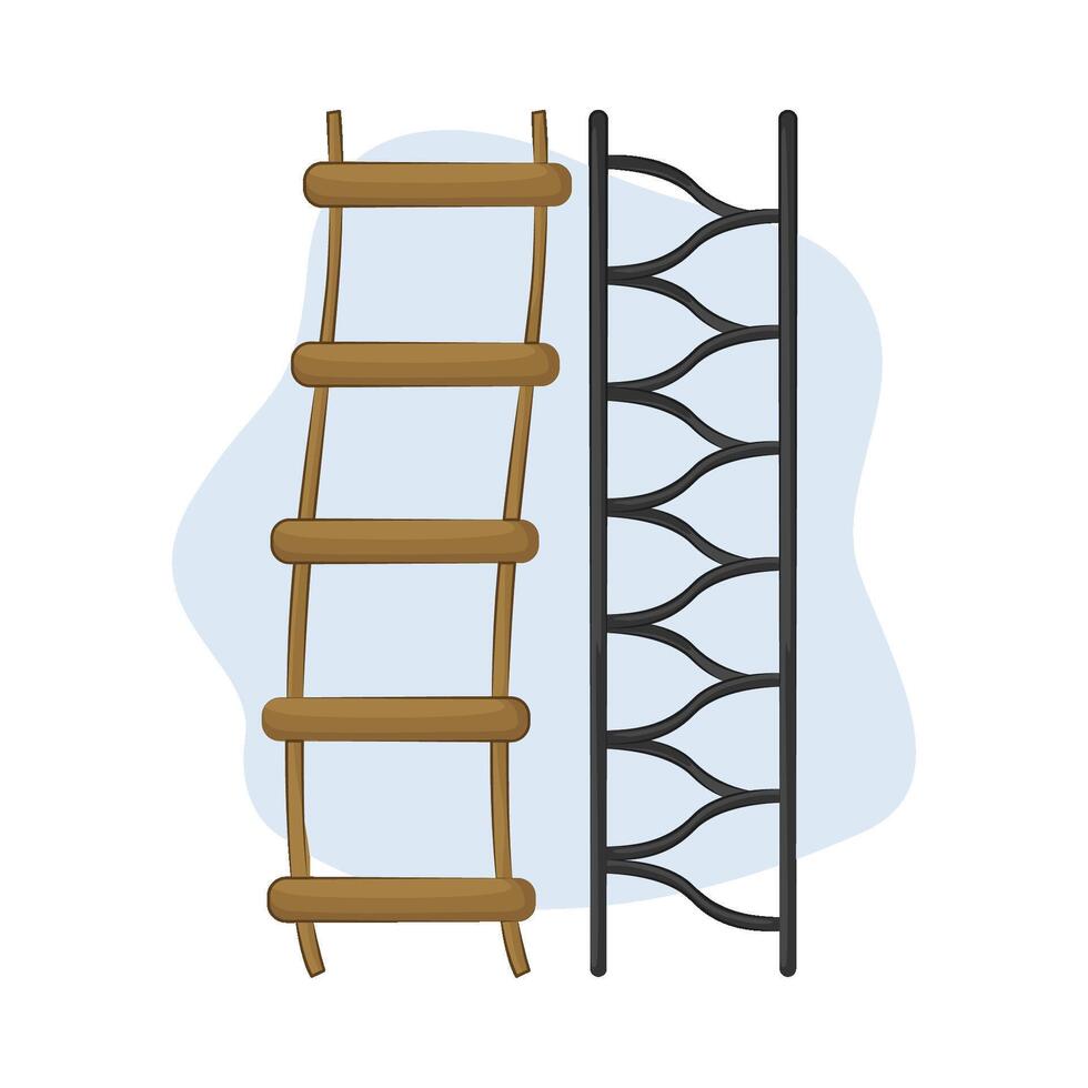 Illustration of ladder vector