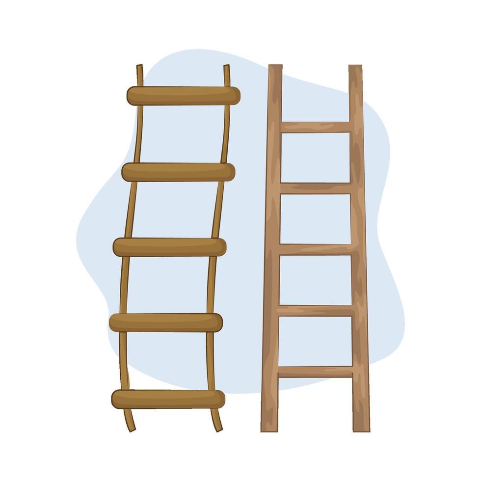 Illustration of ladder vector