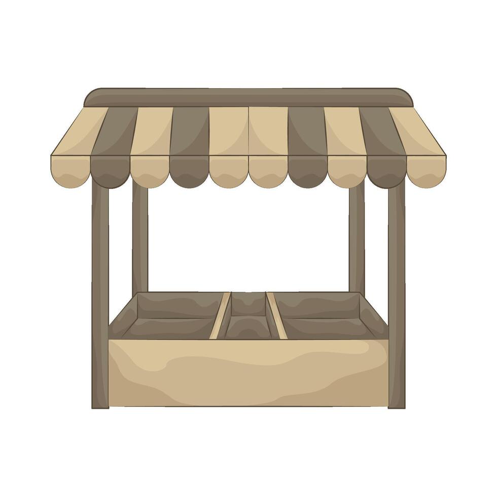 Illustration of shop vector