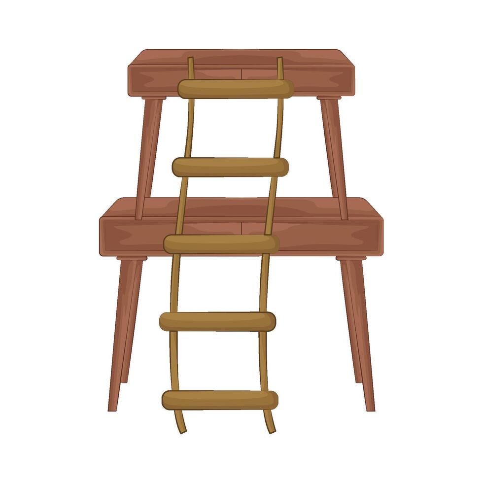 Illustration of ladder vector