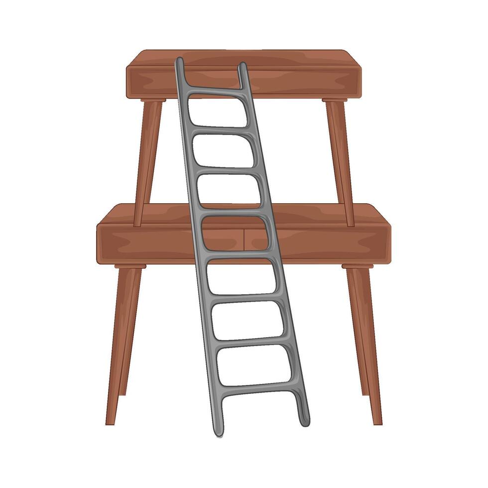 Illustration of ladder vector