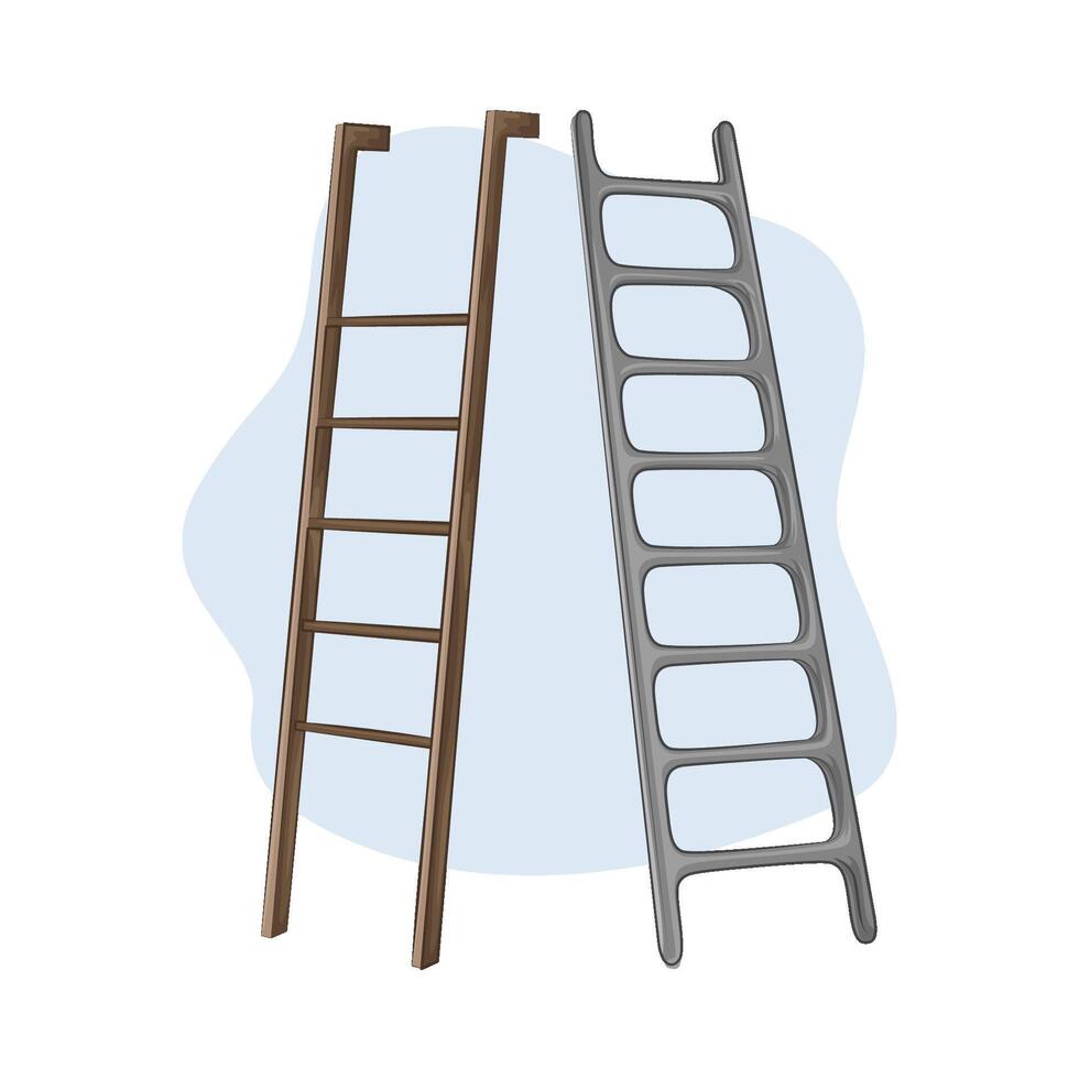 Illustration of ladder vector