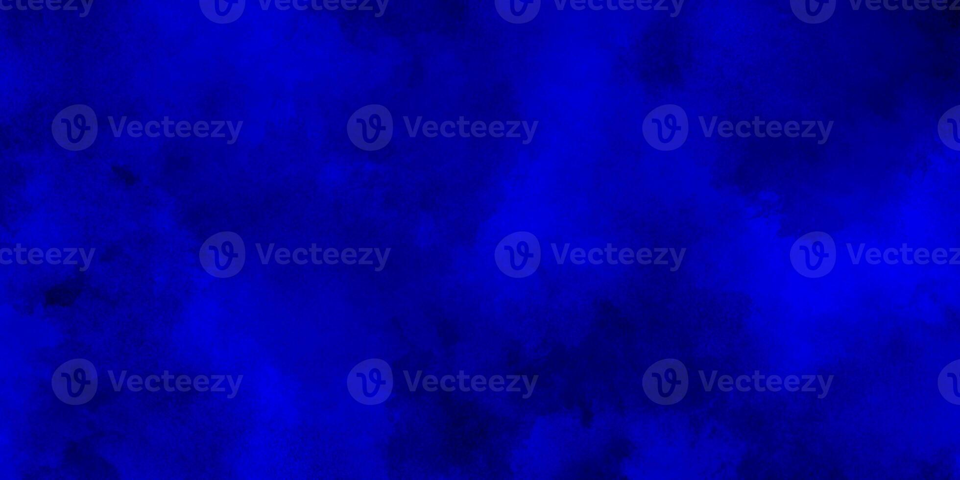 Blue background with abstract blue smoke, dark or navy blue grunge texture with grainy stains, Blue grunge with smoky stains and marble grunge. photo