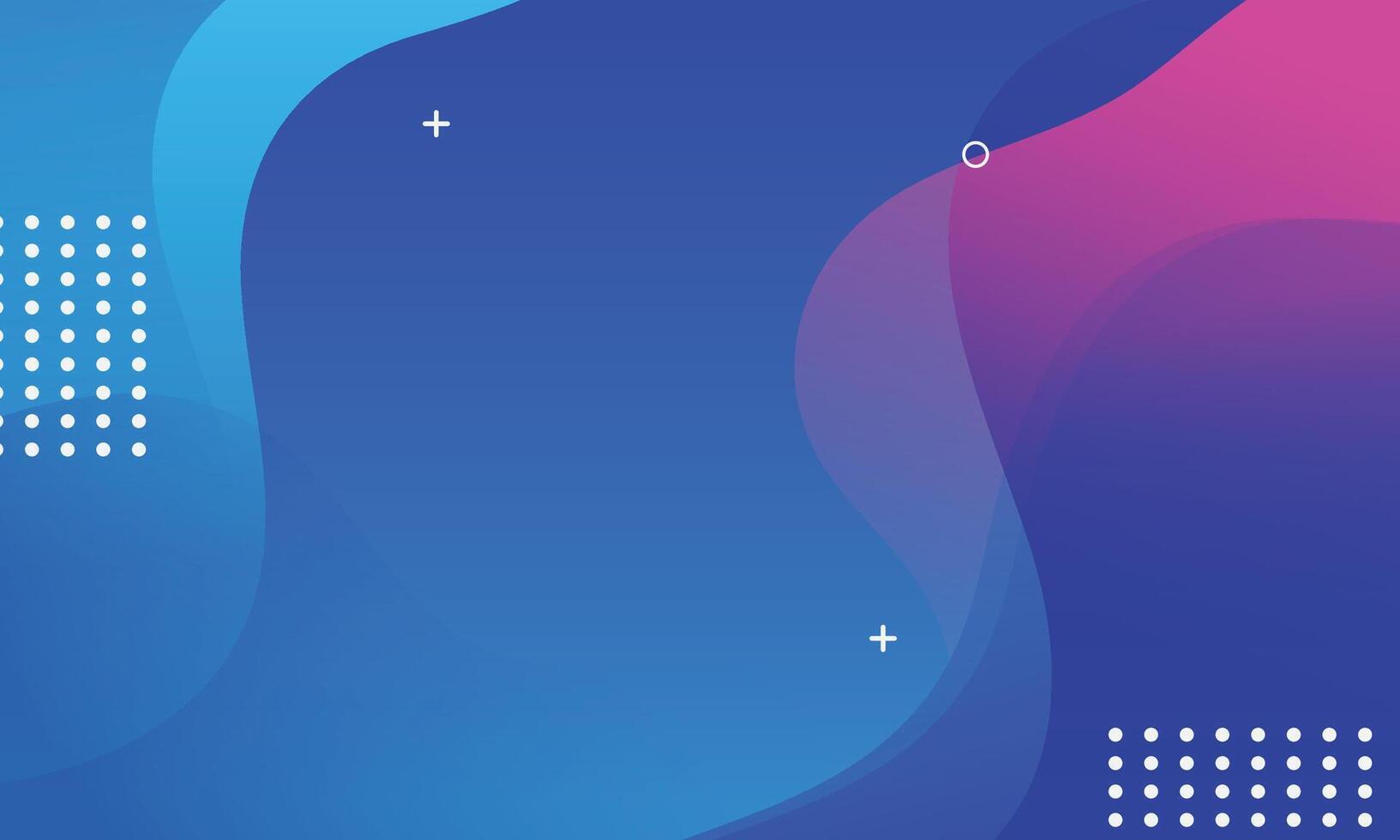 Gradient wavy background design, abstract wave shapes background vector