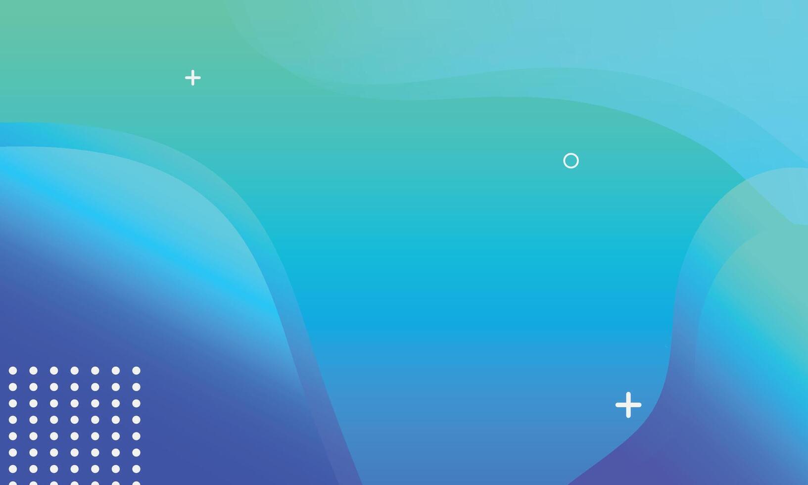 Gradient wavy background design, abstract wave shapes background vector