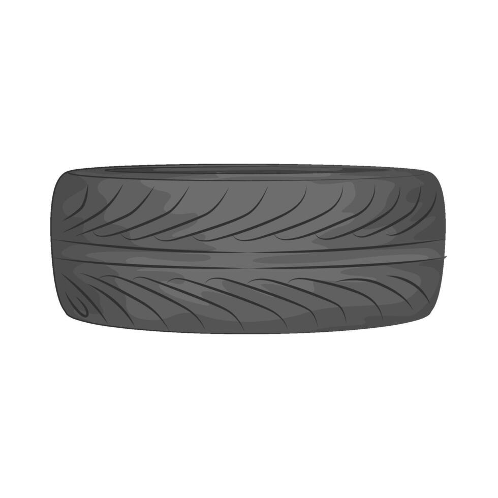 Illustration of tire vector
