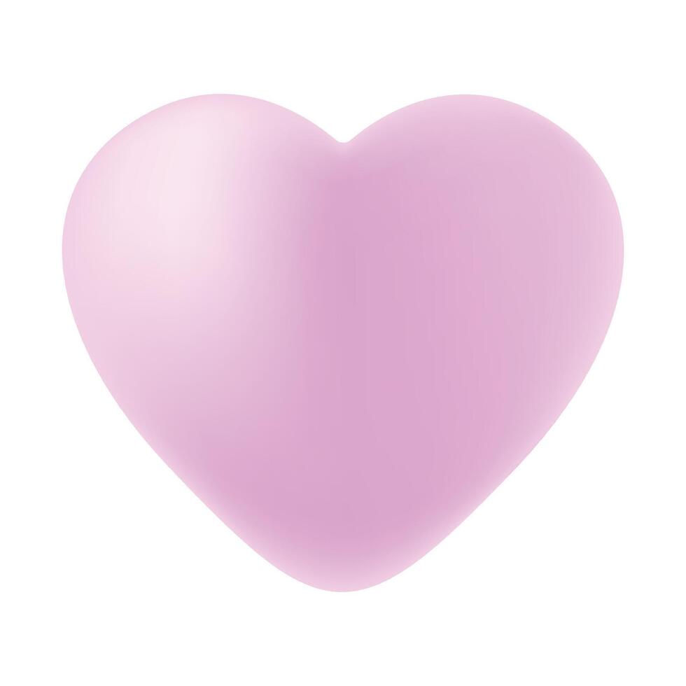 heart icon isolated on white background vector