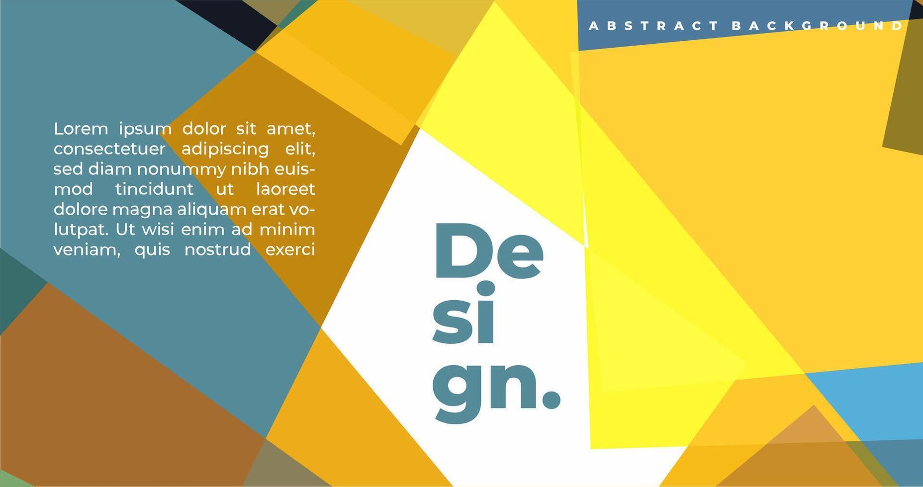 modern abstract elegant geometric background with dynamic color composition for cover banner presentation template vector