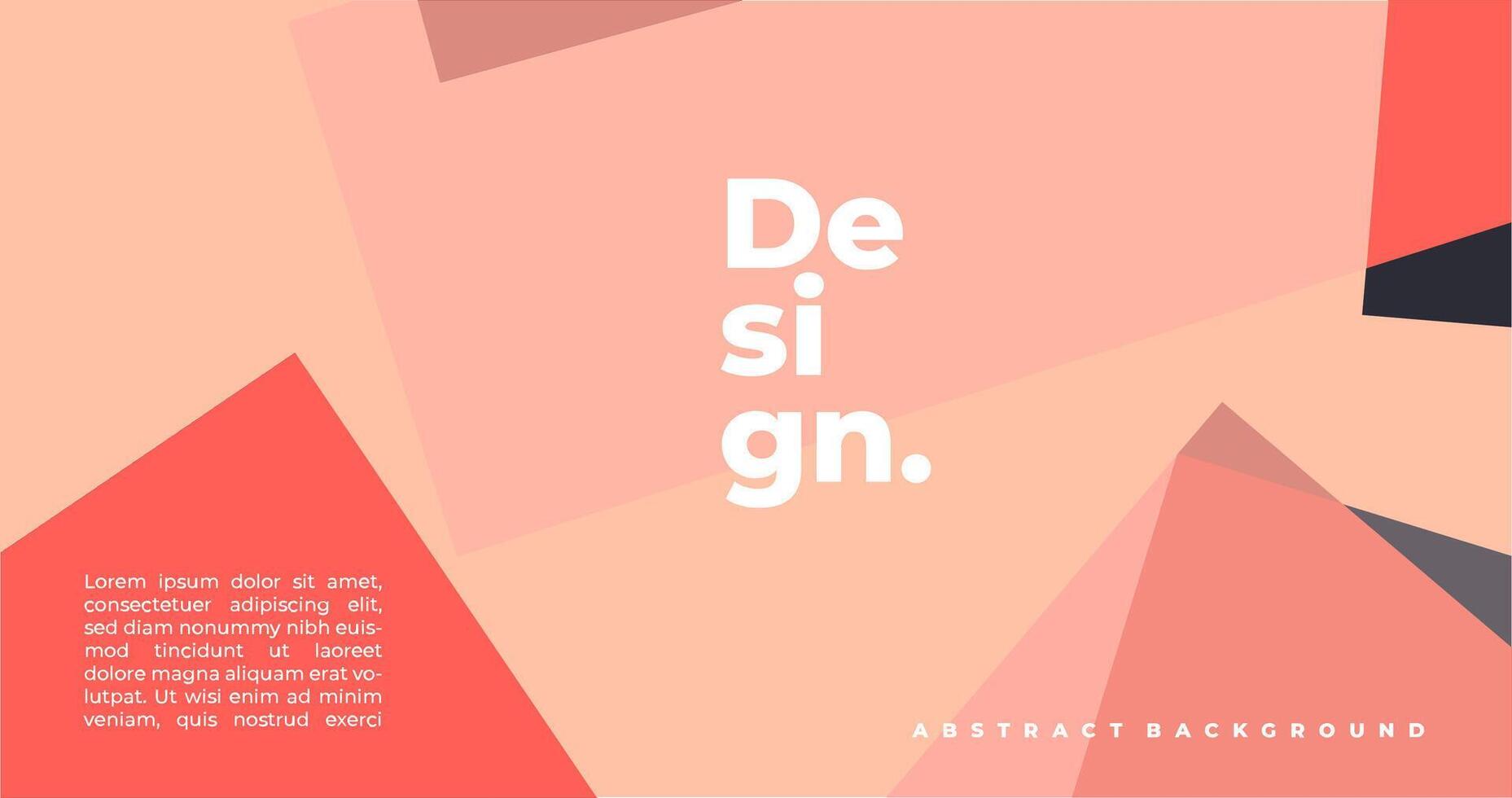 modern abstract elegant geometric background with dynamic color composition for cover banner presentation template vector