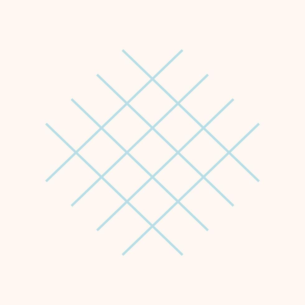 Flat geometric shape element vector