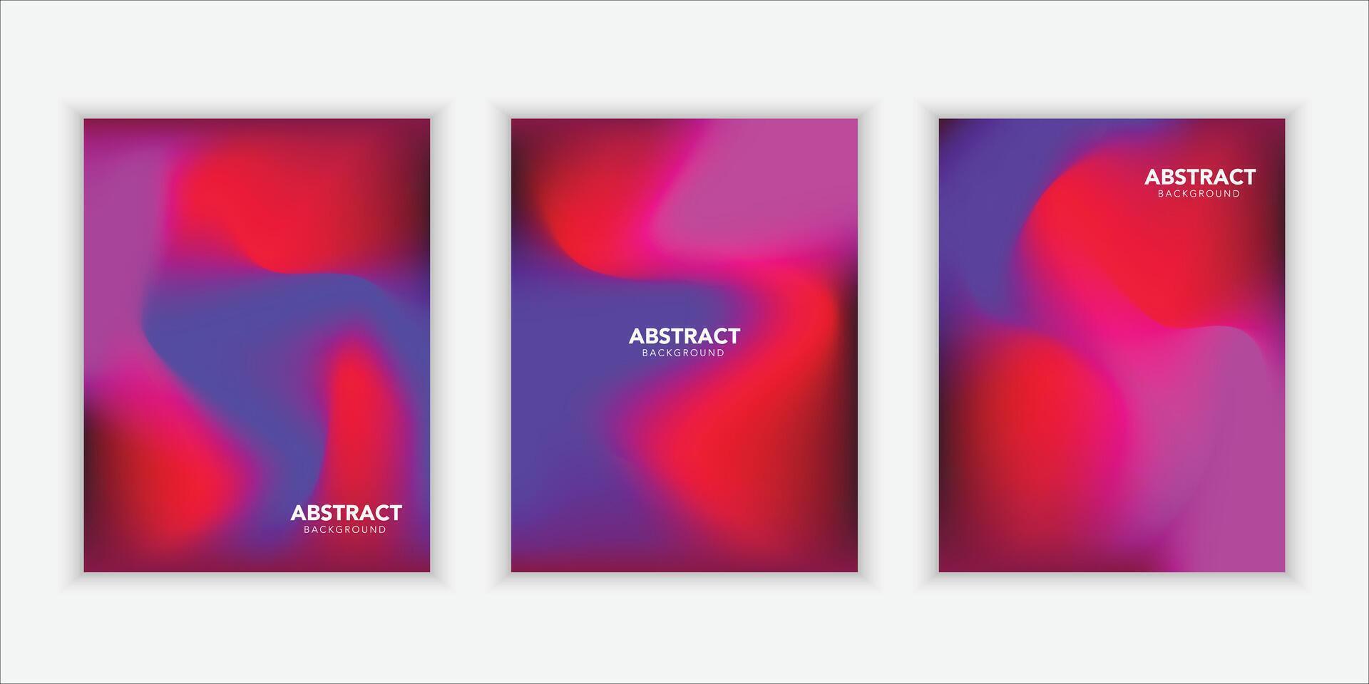 Abstract liquid background layout. Bright color blend. blue red fluid effect. Gradient mesh. Mockup modern design template for posters, and banners, brochures, flyers, covers, etc. vector