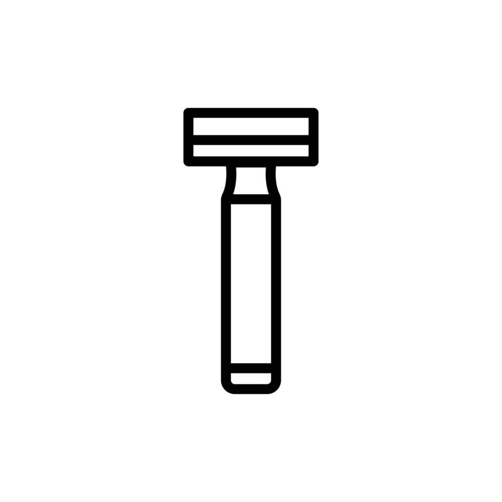 Razor icon line style vector