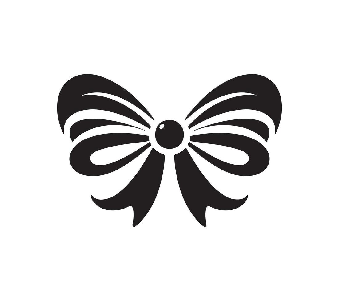 Bow silhouette art vector