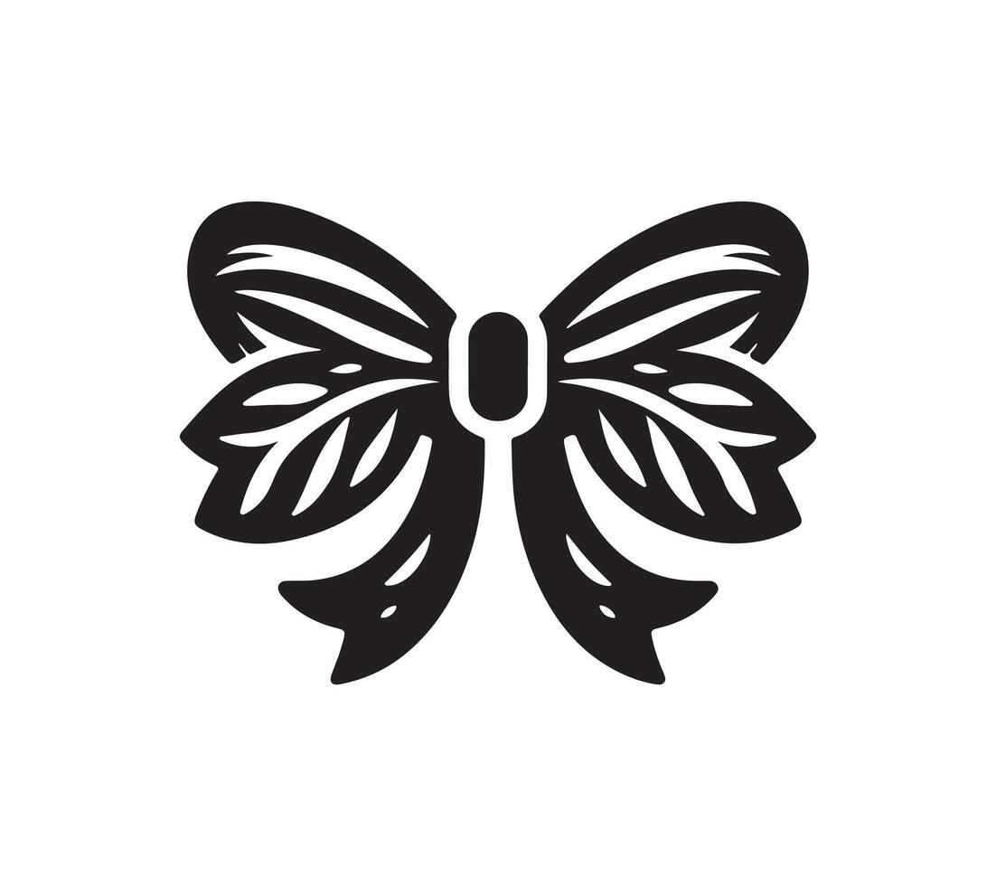 Bow silhouette art vector