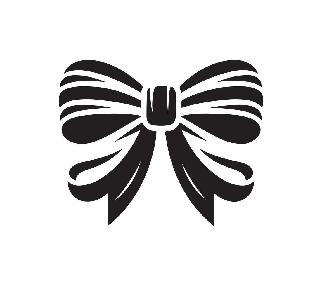 Bow silhouette art vector