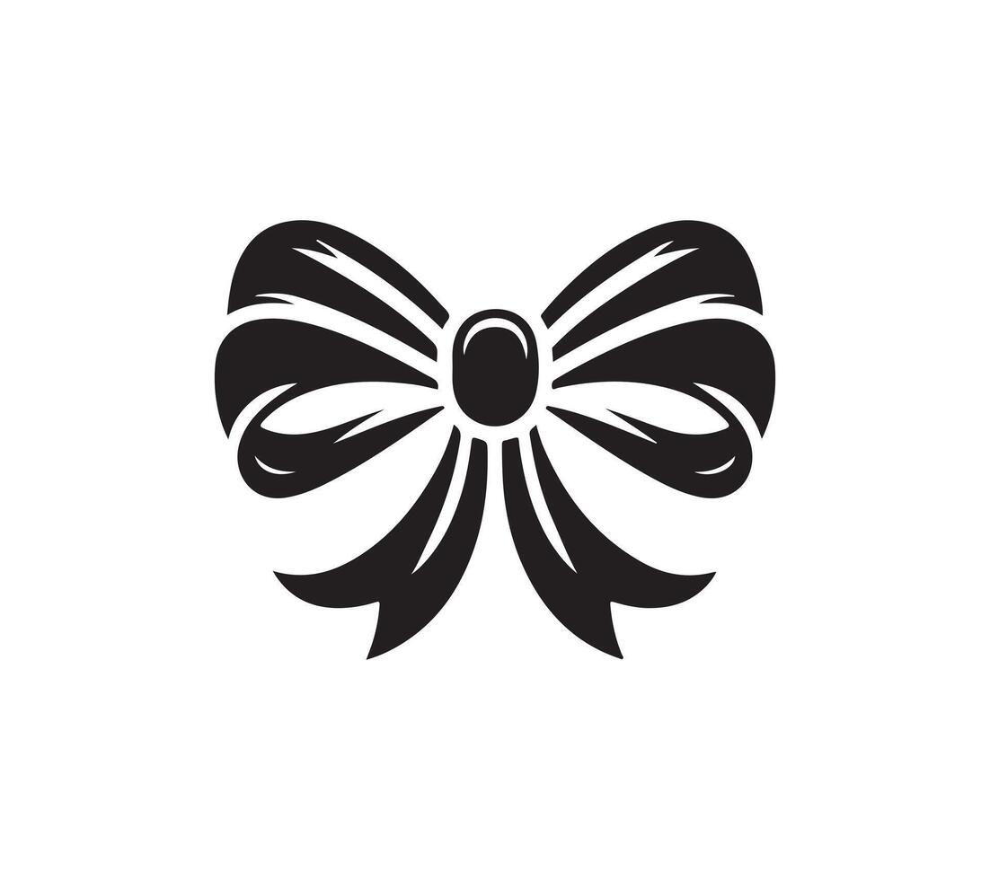 Bow silhouette art vector