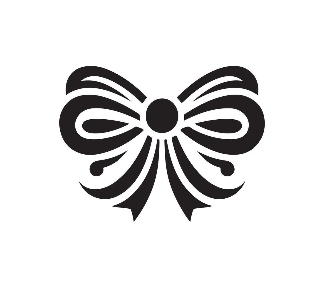 Bow silhouette art vector