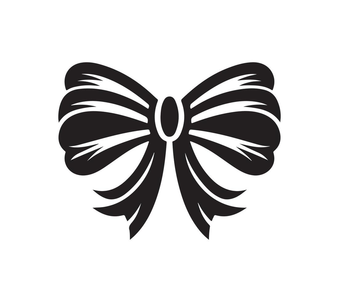 Bow silhouette art vector