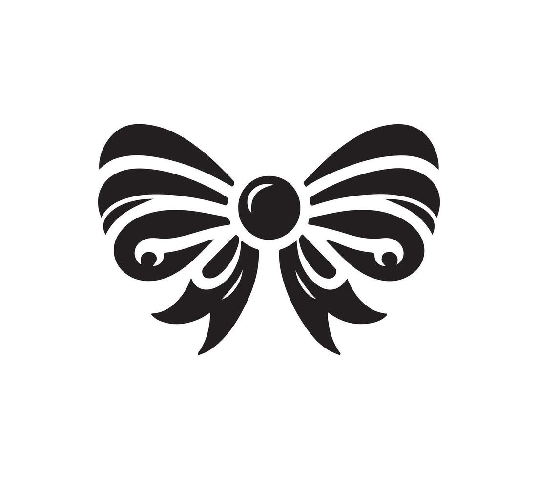 Bow silhouette art vector
