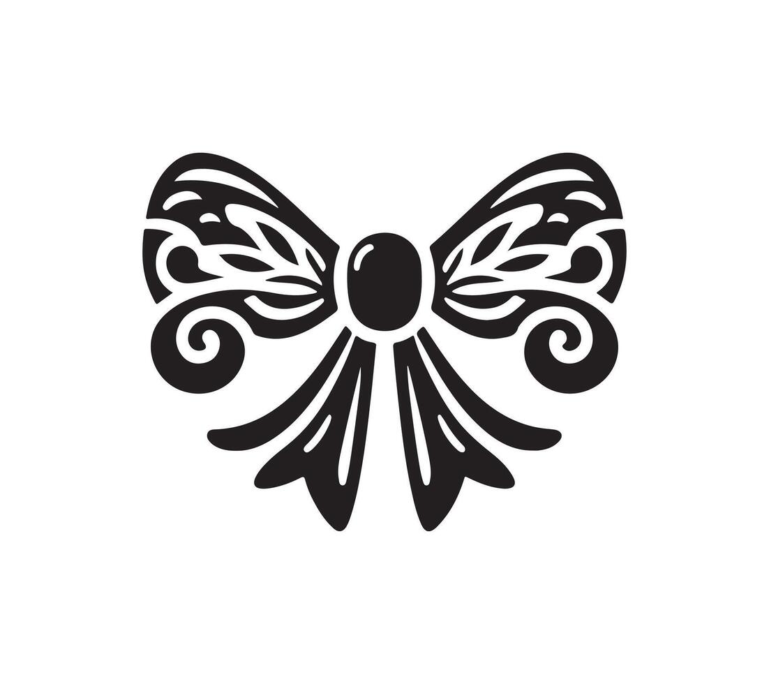 Bow silhouette art vector