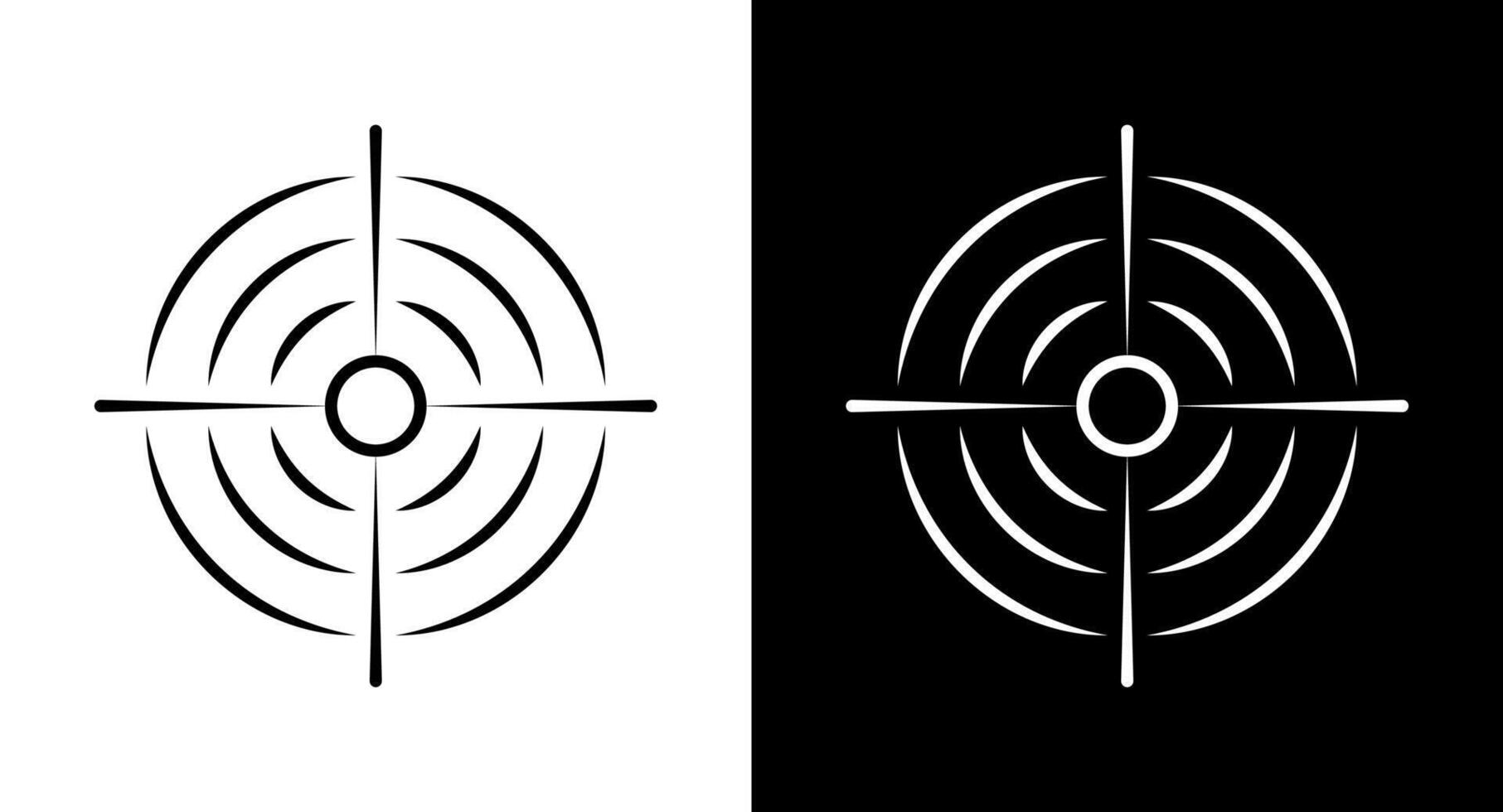 Precision icon collection for web, ui, mobile apps. Precision sign symbol. vector
