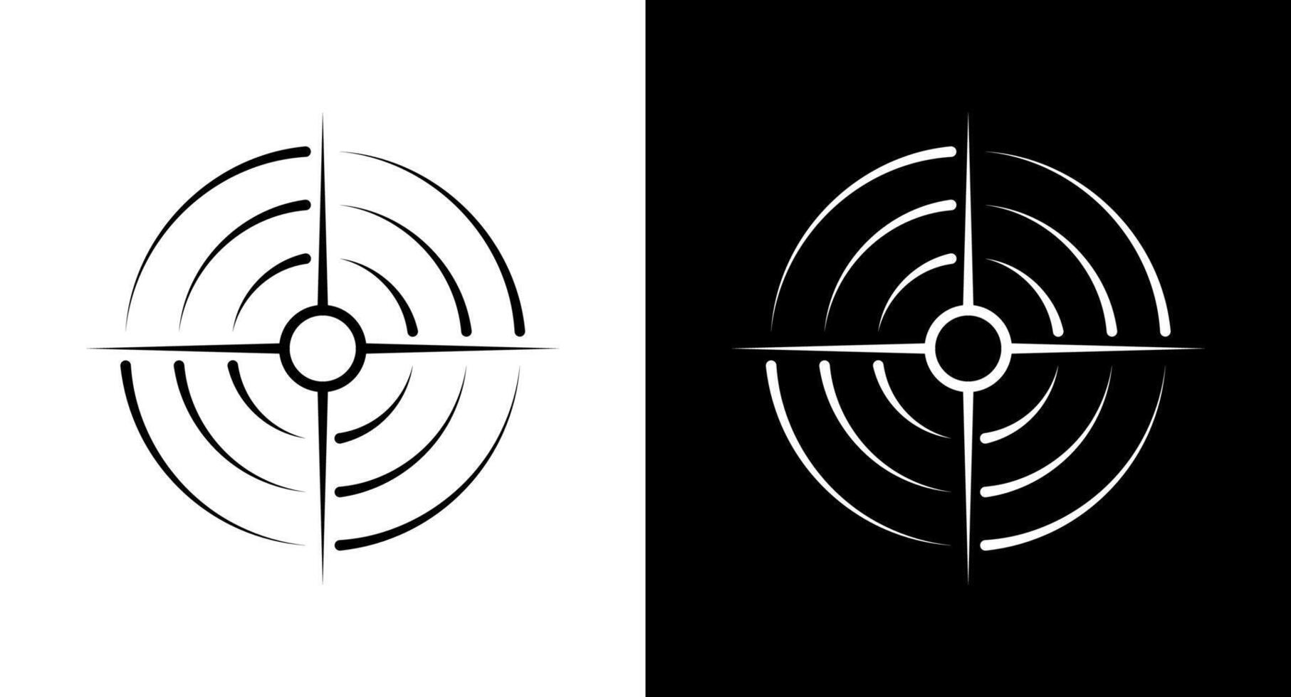 Precision icon collection for web, ui, mobile apps. Precision sign symbol. vector