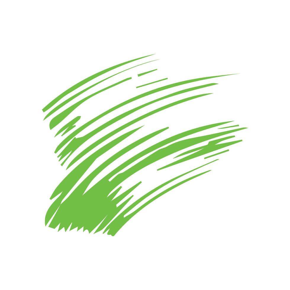 Green ink brush strokes isolated on white background. Grunge graphic elements. Dirty texture banners. Ink splatters. vector