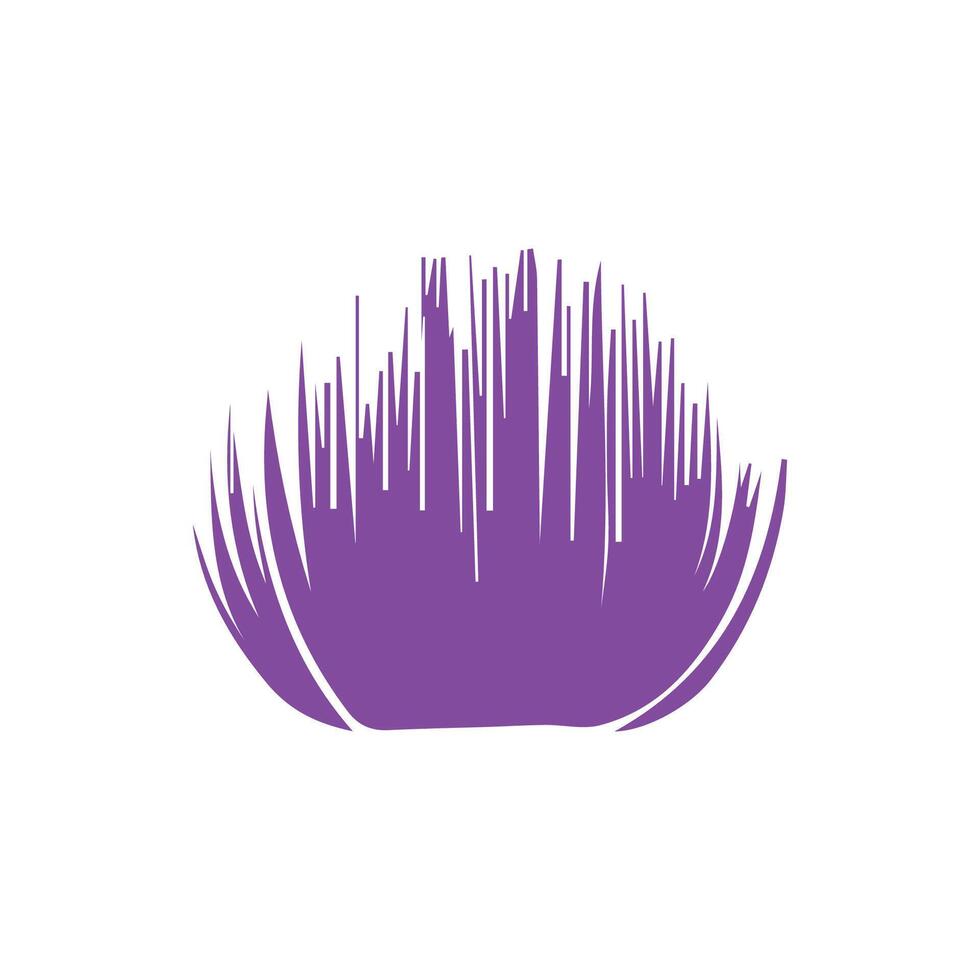Purple ink brush strokes isolated on white background. Grunge graphic elements. Dirty texture banners. Ink splatters. vector