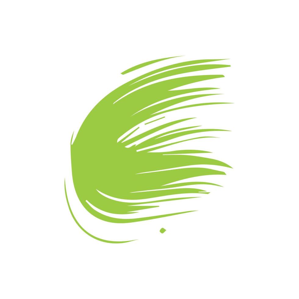 Green ink brush strokes isolated on white background. Grunge graphic elements. Dirty texture banners. Ink splatters. vector