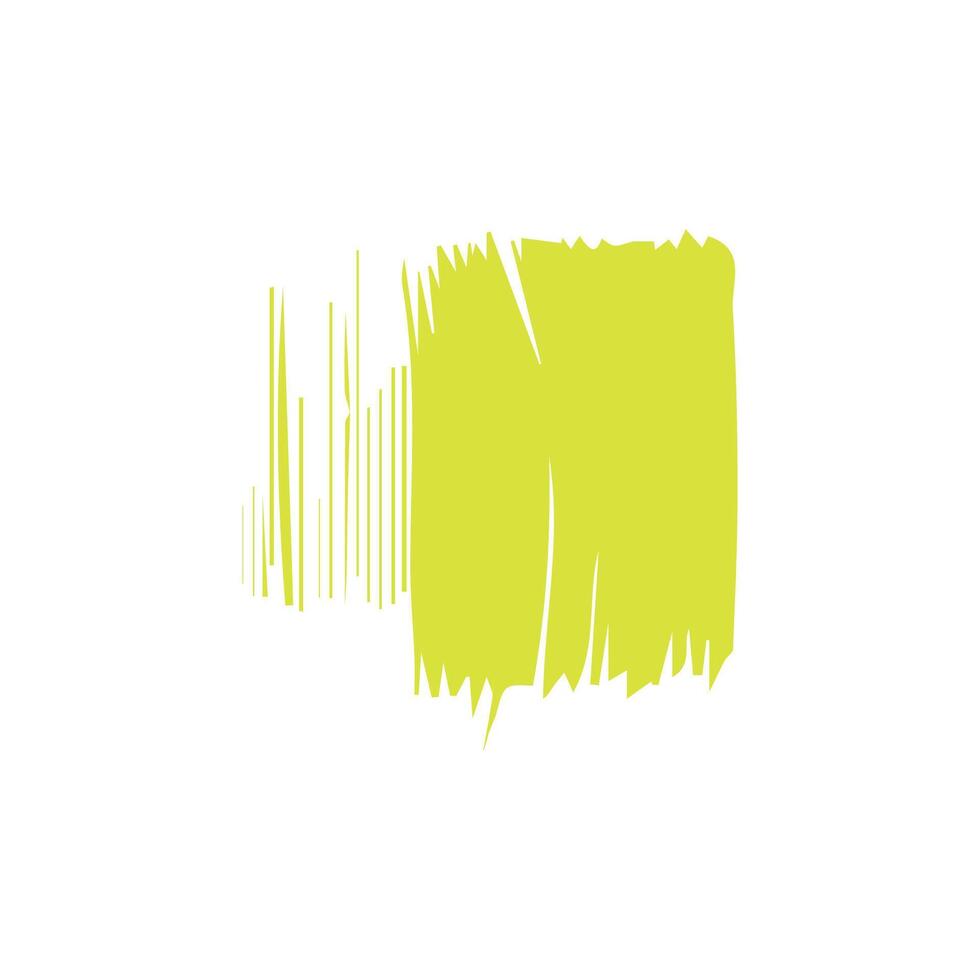 Green ink brush strokes isolated on white background. Grunge graphic elements. Dirty texture banners. Ink splatters. vector