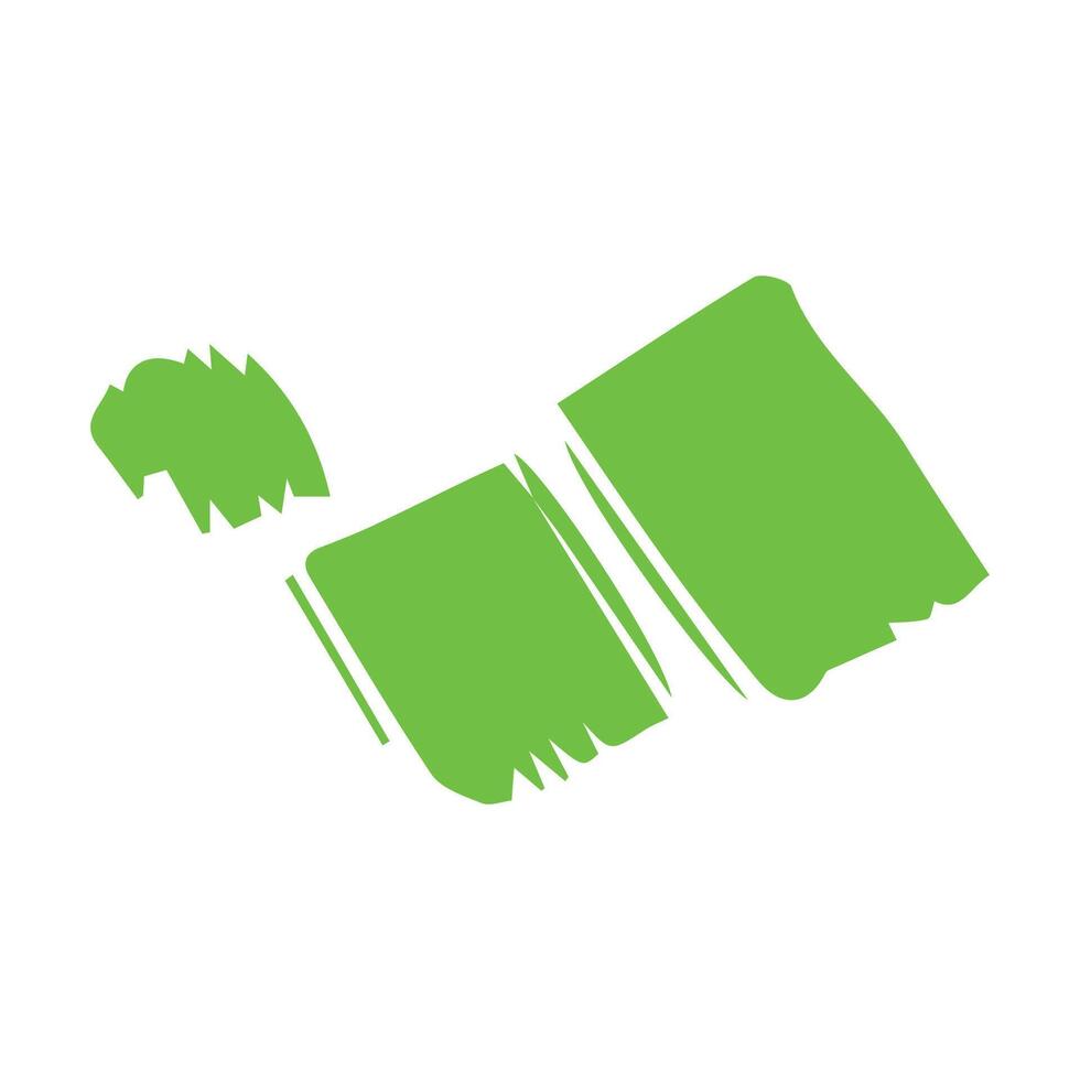 Green ink brush strokes isolated on white background. Grunge graphic elements. Dirty texture banners. Ink splatters. vector