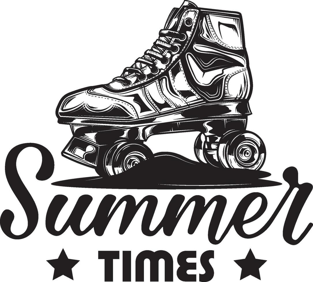 Summer Times t-shirt design vector