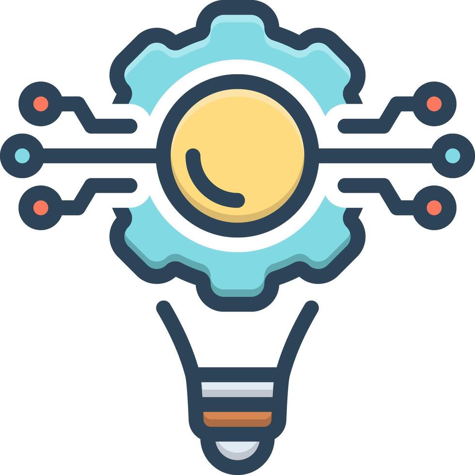 Color icon for solution vector