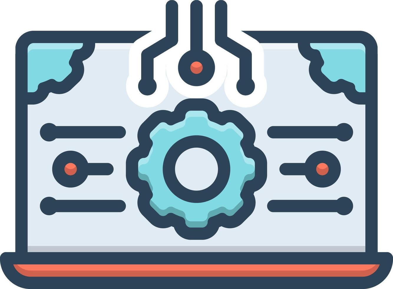 Color icon for solution vector