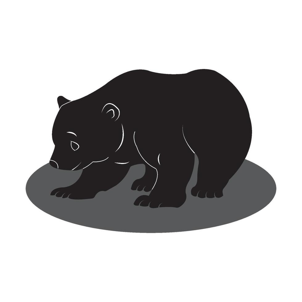 Bear icon design vector