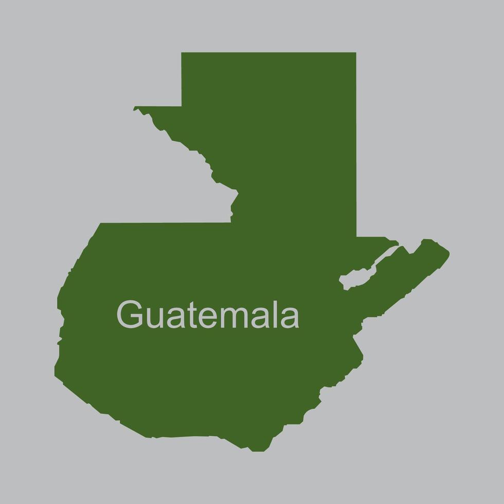 Map of guatemala vector