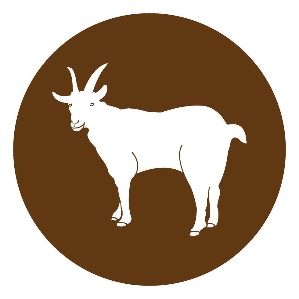 Goat icon design vector
