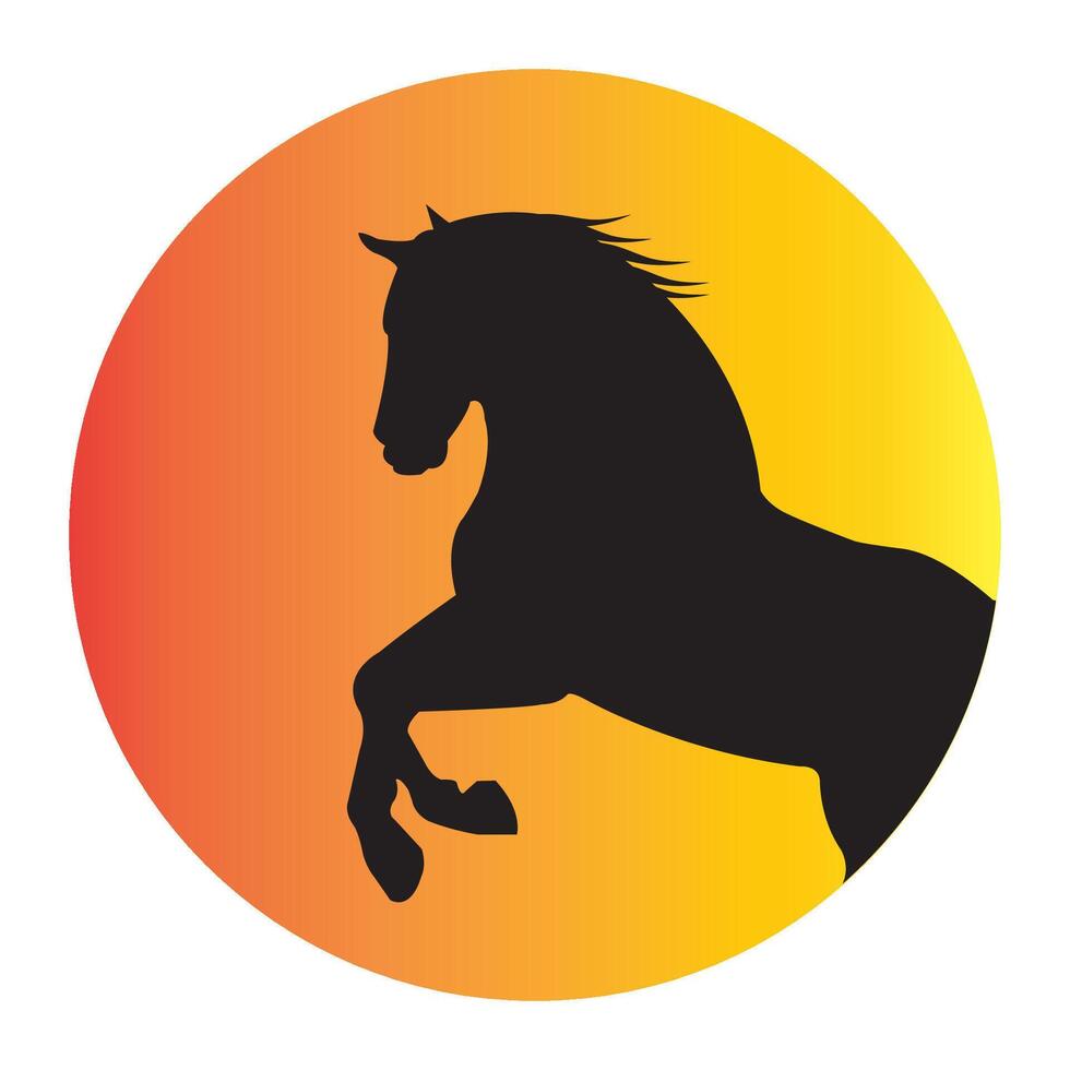 Horse icon design vector