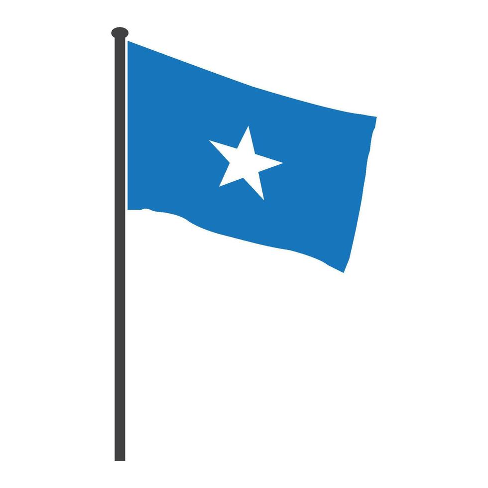 Somali flag icon vector