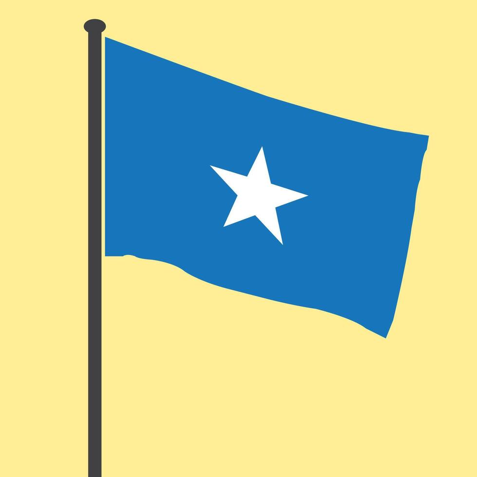 Somali flag icon vector
