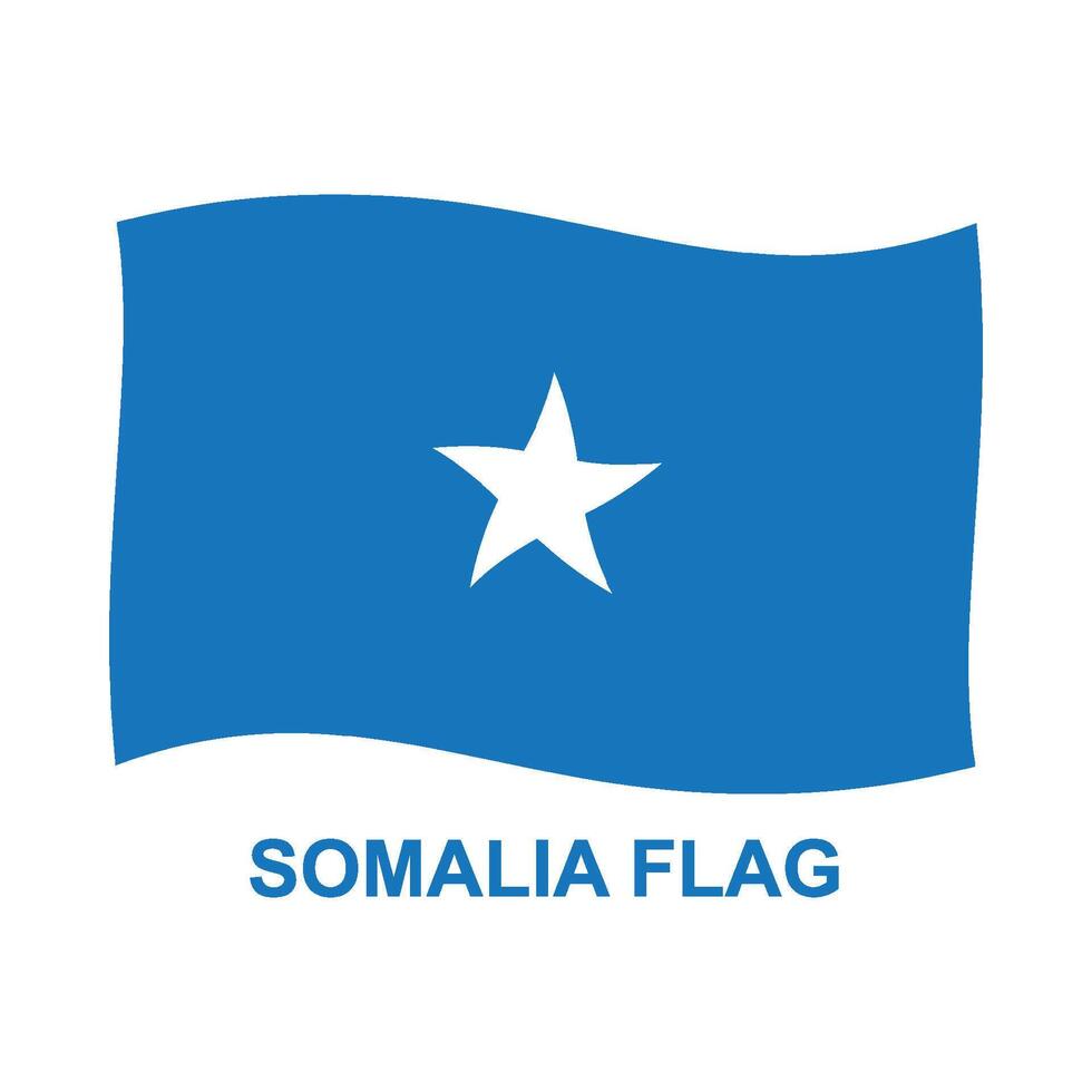 Somali flag icon vector