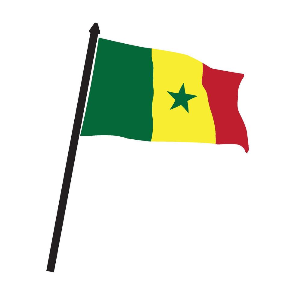 Senegal country flag vector