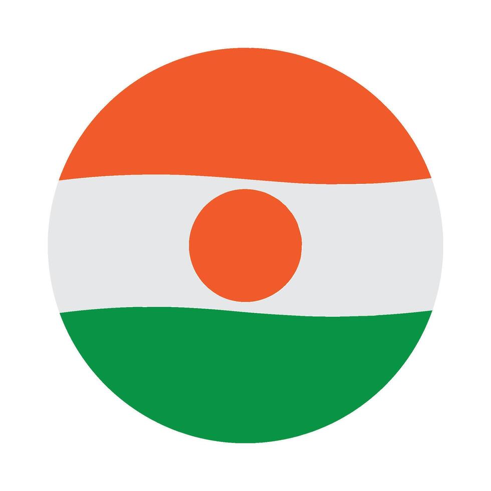 Niger country flag vector