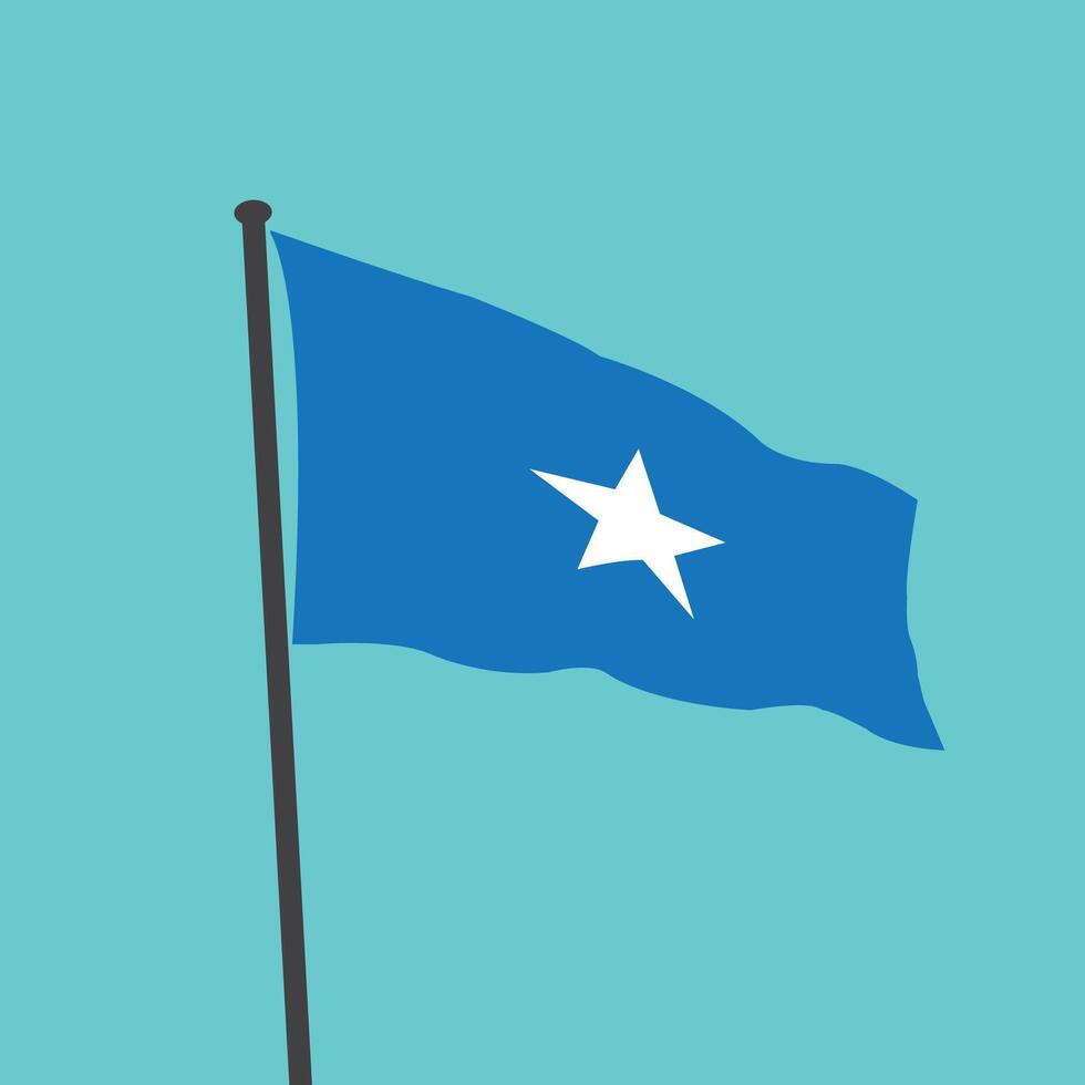 Somali flag icon vector