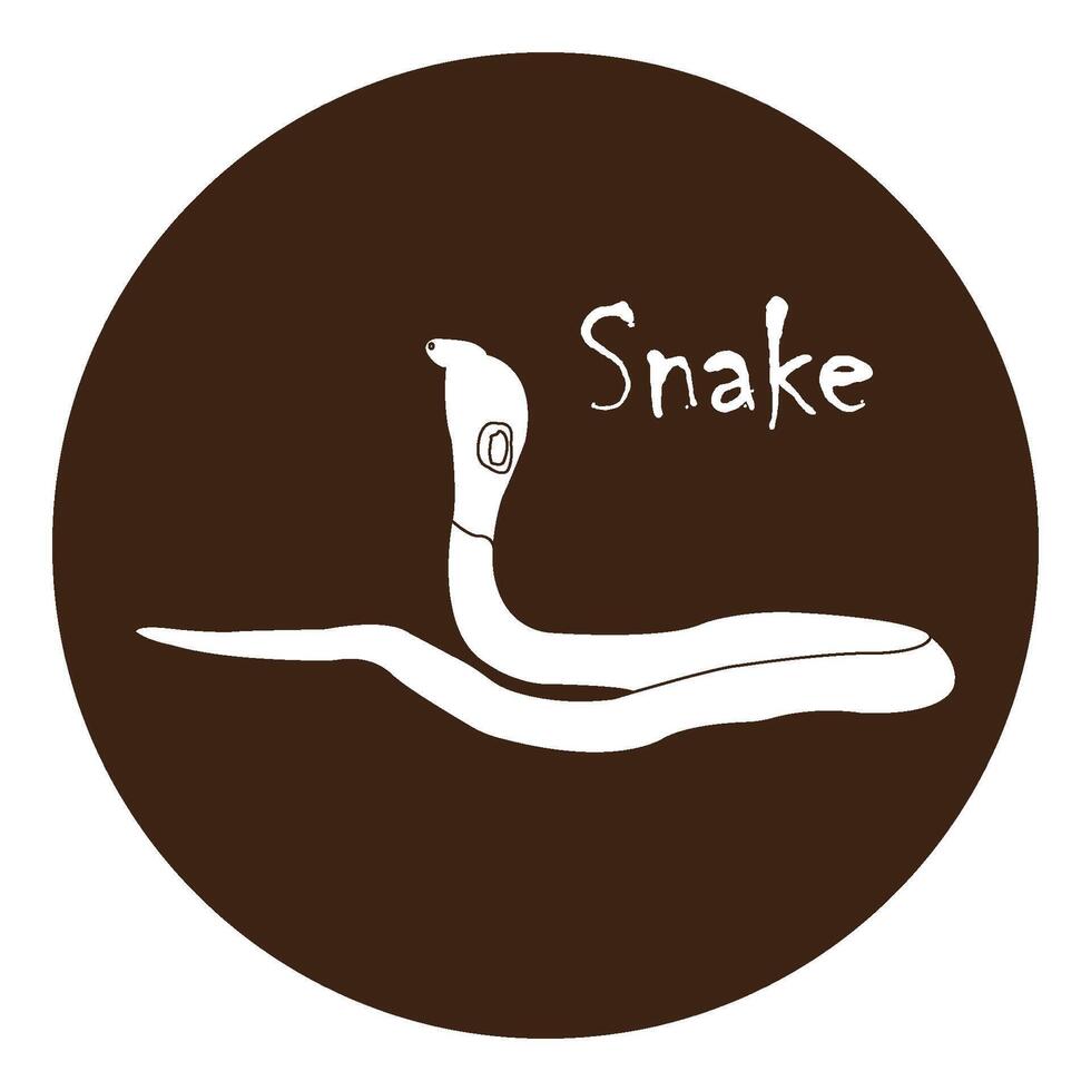 Snake icon design vector