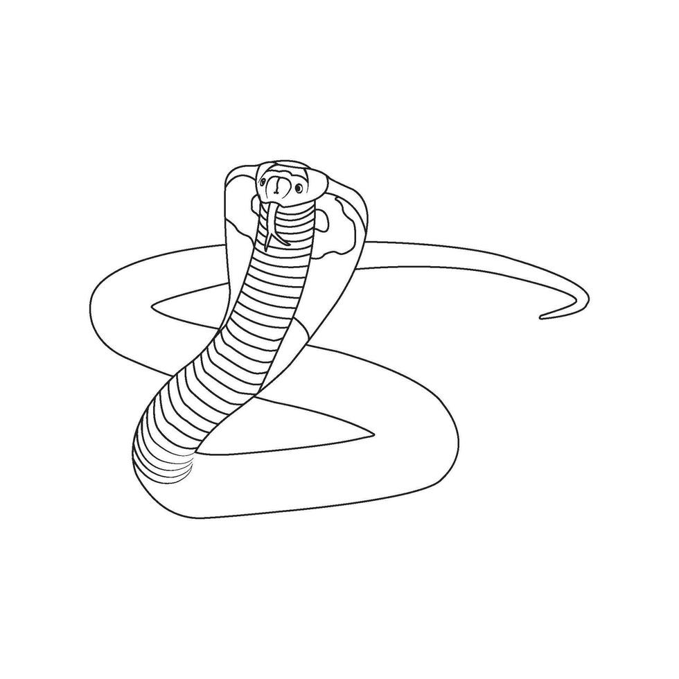 Snake icon design vector